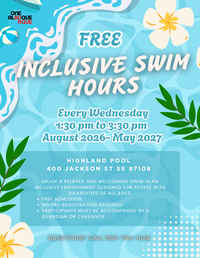 Free Inclusion Swim