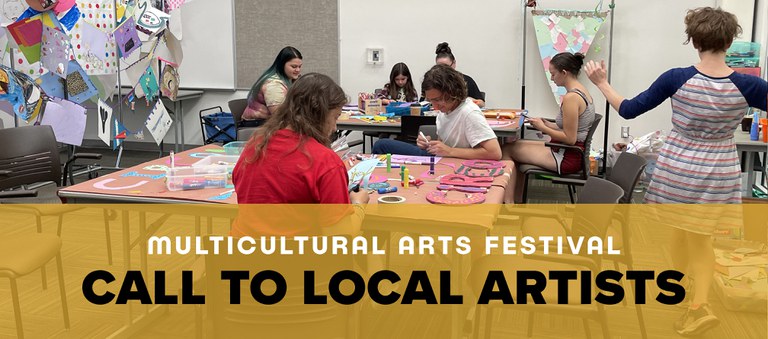 Multicultural Arts Festival Call to Local Artists Banner Image