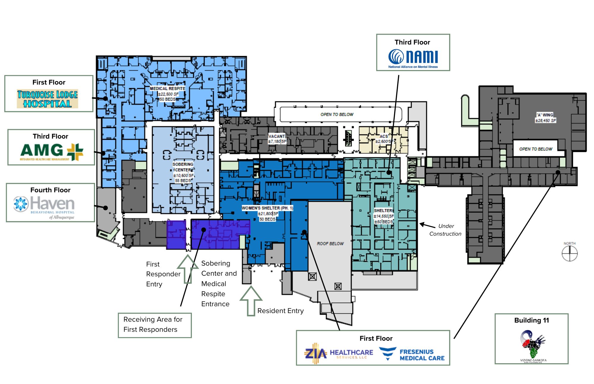 Gibson Health Hub Floor Plan April 10, 2023