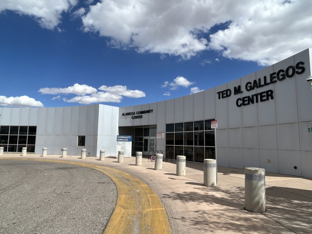 ACC Front Front entrance to Alamosa Community Center