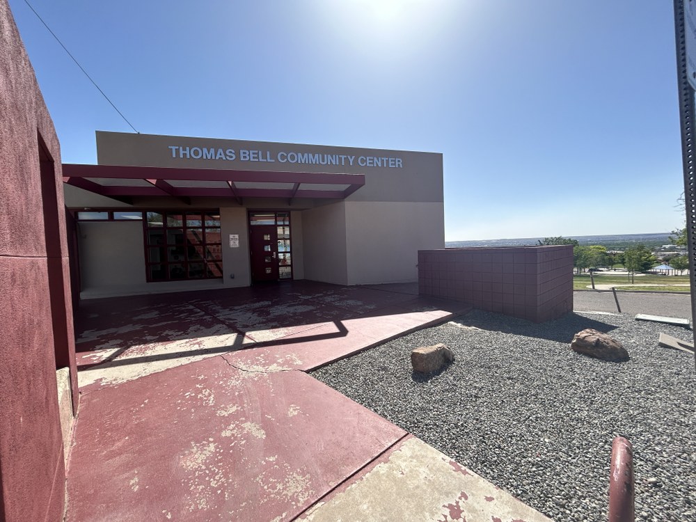 Entrance to Thomas Bell Community Center