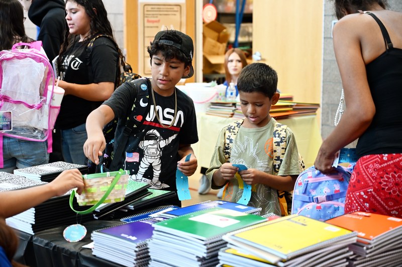Students Start the School Year With Free Gear
