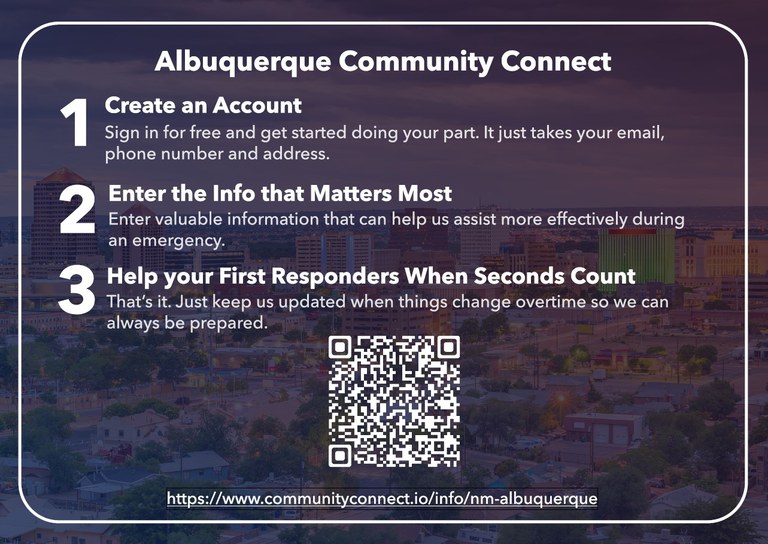 Albuquerque Fire Department Community Connect Slide 2