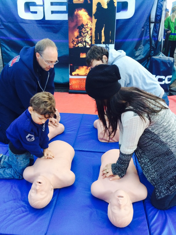 CPR training