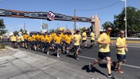 AFR Celebrates 100th Cadet Class with Memorial Run