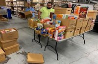 City Crossing Guards Collect Over One Ton During Food Drive