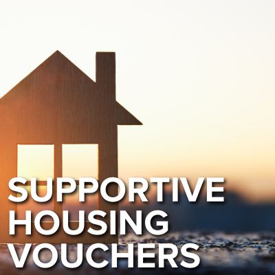Supportive housing vouchers