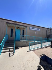 Calvary Church Volunteers Transform Gateway West Entryway, Bringing Community Care to Albuquerque’s Largest Shelter