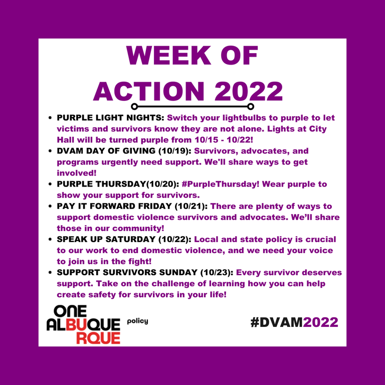 DV Week of Action