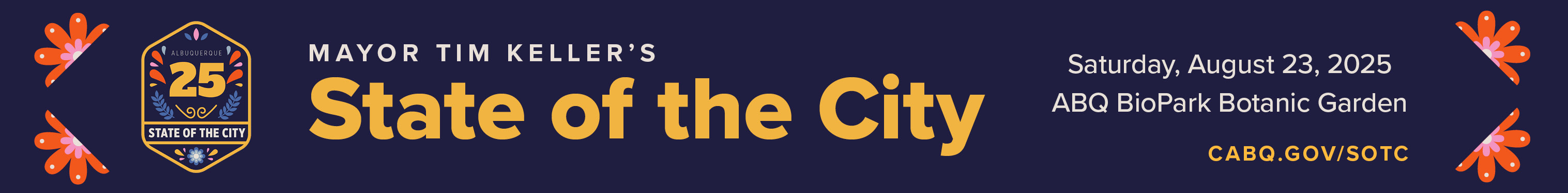 2025 State of the City Banner