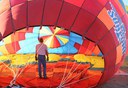 Standing Inside the Sunport Balloon