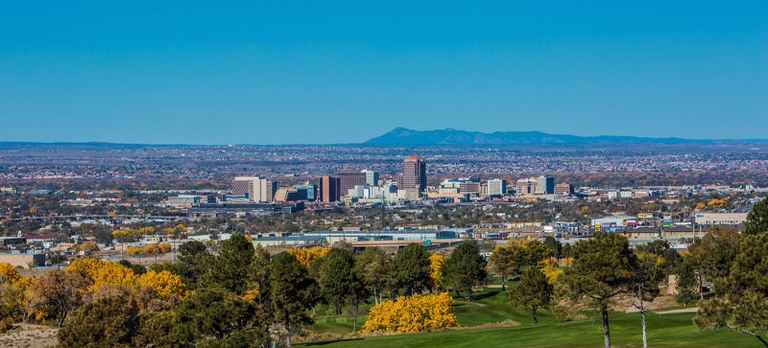 Albuquerque in the Fall