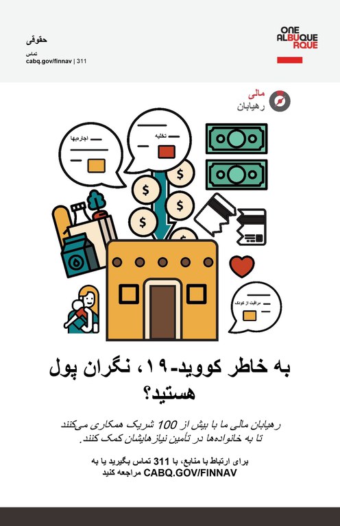 Financial Navigators Flyer Image: Farsi