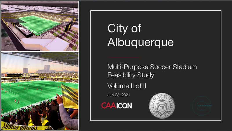 City Receives Feasibility Study for Multi-Purpose Stadium City Receives Feasibility Study for Multi-Purpose Stadium