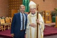 Mayor Honors Archbishop with Proclamation at Annual Blue Mass