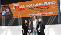 Mayor Keller and Clear Channel Unveil Housing Fund Billboards