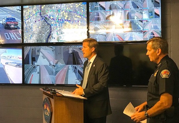 Mayor Keller Highlights APD Access to Video Cameras Along Central Corridor Mayor Keller Highlights APD Access to Video Cameras Along Central Corridor
