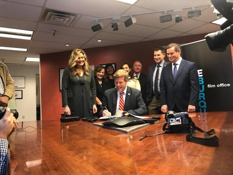Mayor Tim Keller Seals the Deal with Netflix Mayor Tim Keller Seals the Deal with Netflix
