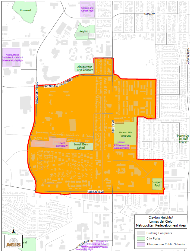 Clayton MRA Map