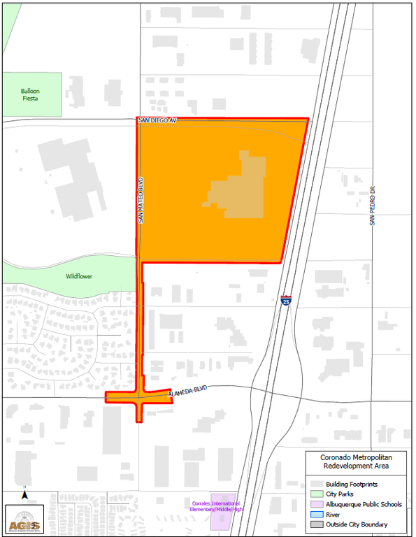 Coronado MRA Map