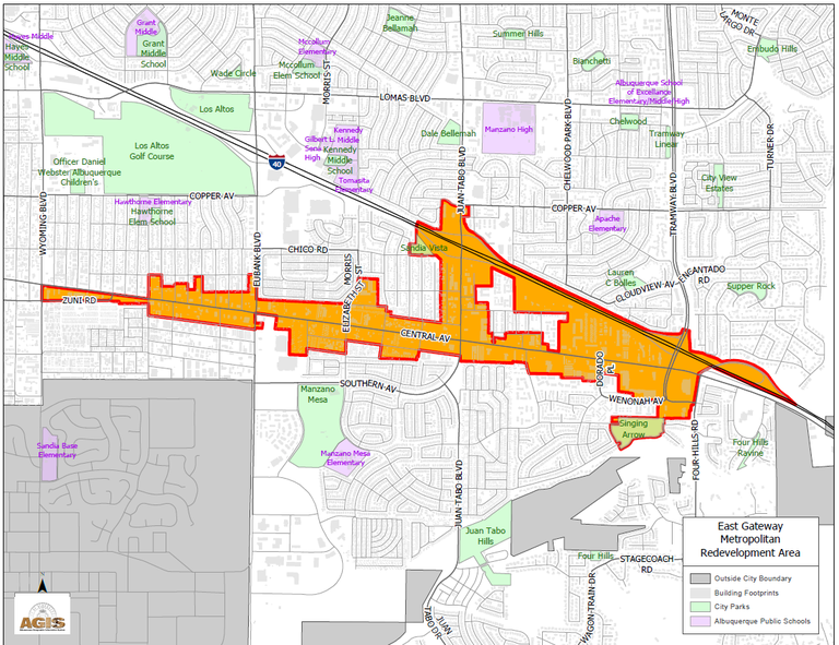 East Gateway MRA Map