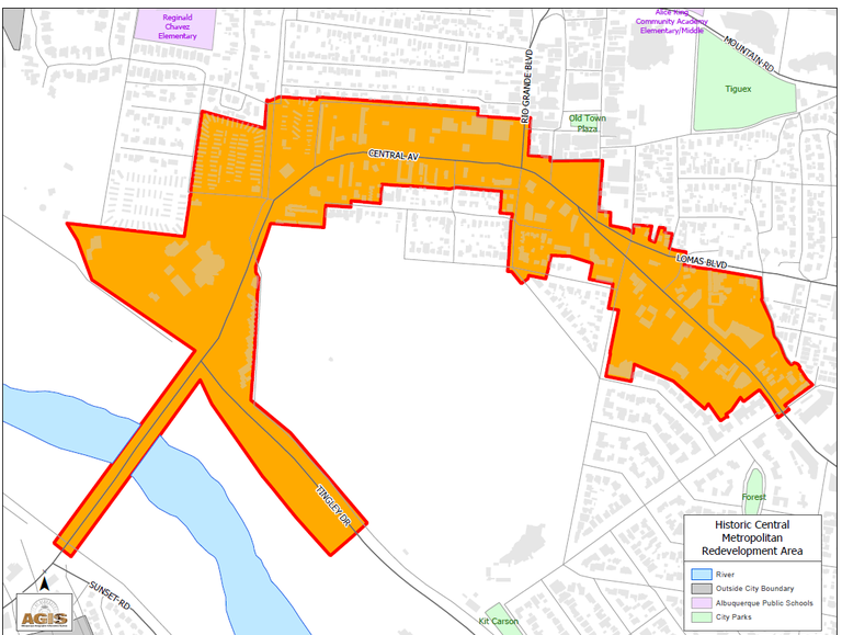 Historic Central MRA Map