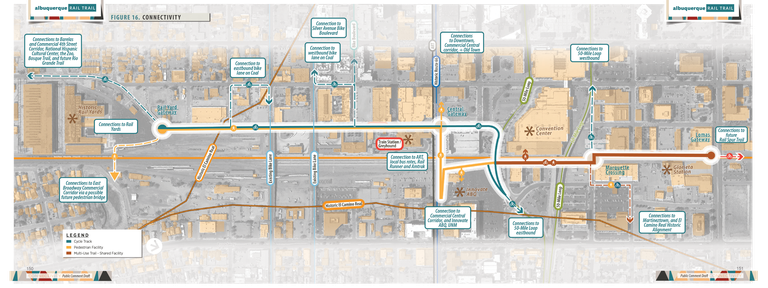 Albuquerque Rail Trail Map Image