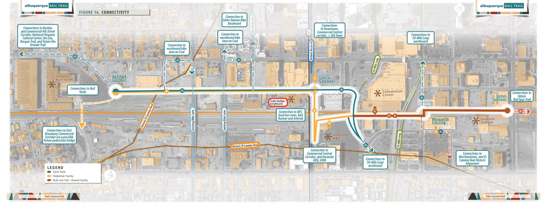 Albuquerque Rail Trail Map Image