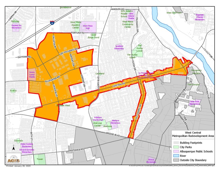 West Central MRA Map