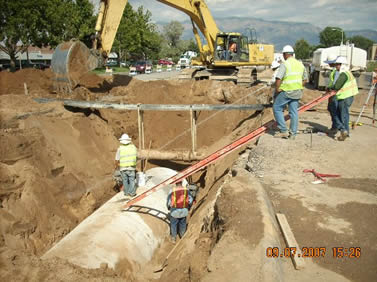 Osuna Drainage Work