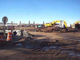 San Mateo Pl Storm drains is a part of I-40- San Mateo interchange project