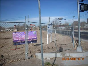 Tingley Park 2008 Project Sign