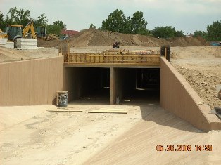 West end of the Culvert