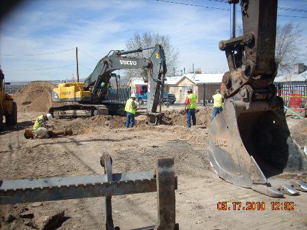 Excavation on Mountain St