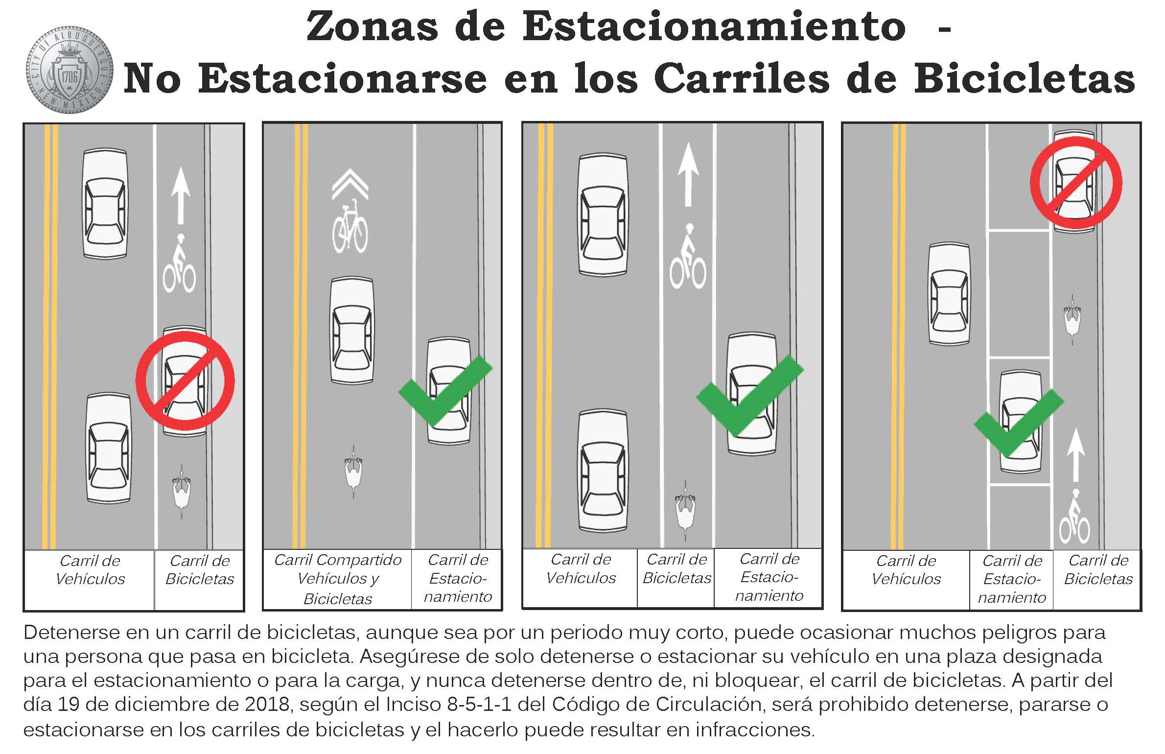 Bike Lane Education Poster