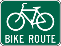 Indicate to bicyclists that they are on a designated bikeway. Make motorists aware of the bicycle route.