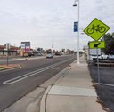 Buffered Bike Lane Example