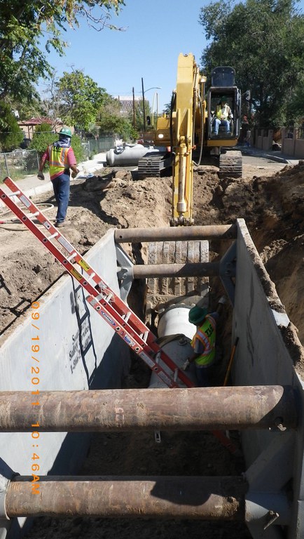 Digging a Trench