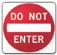 Do Not Enter