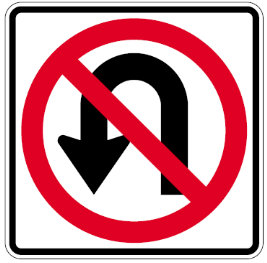 No U Turn