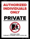 safer spaces sign 1 english