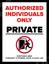 safer spaces sign 1 english