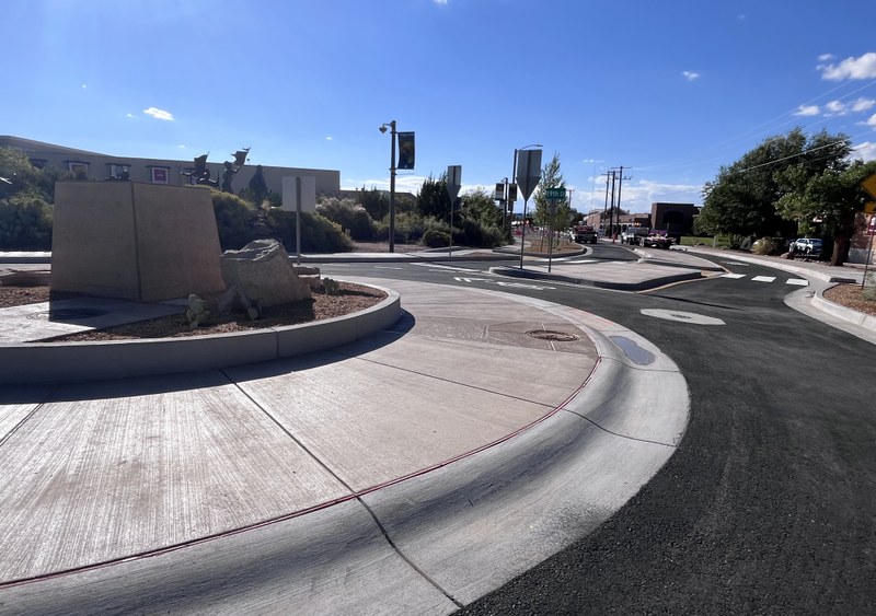 Mountain Rd Roundabout