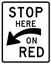 Stop Here on Red