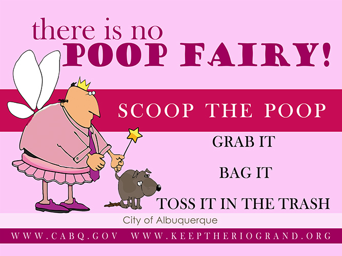 There is No Poop Fairy Campaign Image