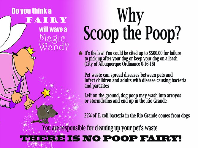 Info graphic for Why Scoop the Poop