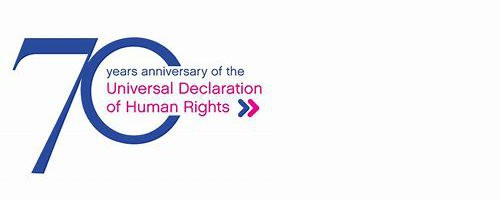 Image of the Human Rights Declaration.