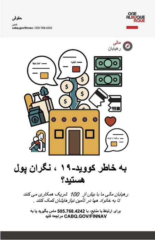 New Financial Navigators Flyer - Farsi