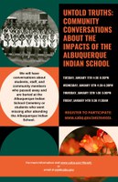 City of Albuquerque Seeking Stories, Historical Artifacts from Descendants of Albuquerque Indian School