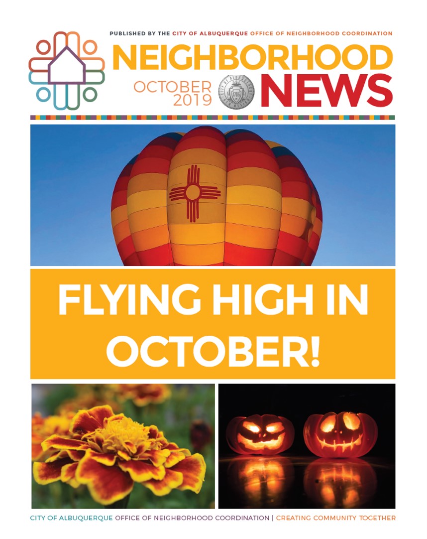 ONC Newsletter Cover: Oct. 2019